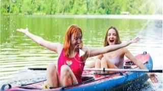 Olivia Trunk Emma Korti Kayak Ride With The Girls audrey bitoni library