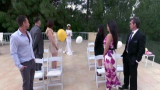Casey Calvert Riley Reid Athena Faris The Hot Bride And Her Naughty Bridesmaids first time swingers