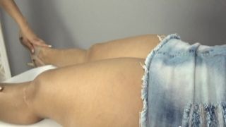 Les Worship Busty Latina teens give massage and pussy xxxen