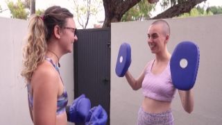 Girlsoutwest Billy B And Pixie Play Boxing saxcc